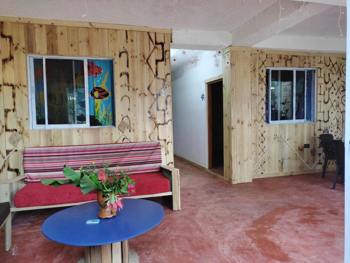 Hostel La Ballena Backpacker Las Galeras Buitenkant foto