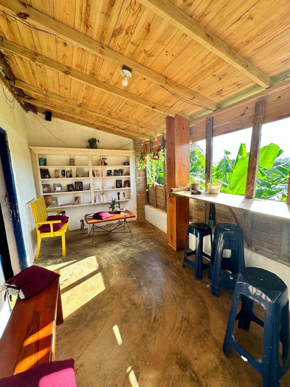 Hostel La Ballena Backpacker Las Galeras Buitenkant foto