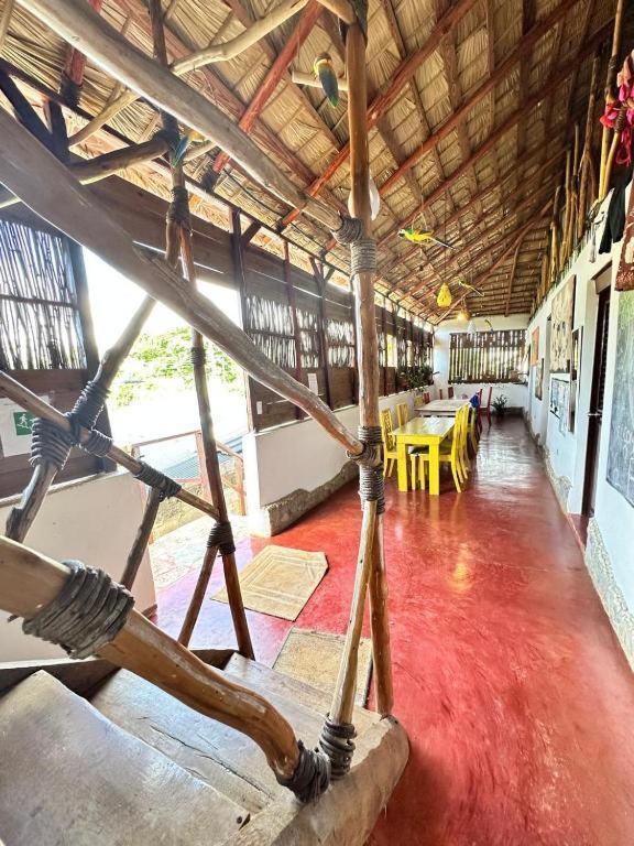 Hostel La Ballena Backpacker Las Galeras Buitenkant foto