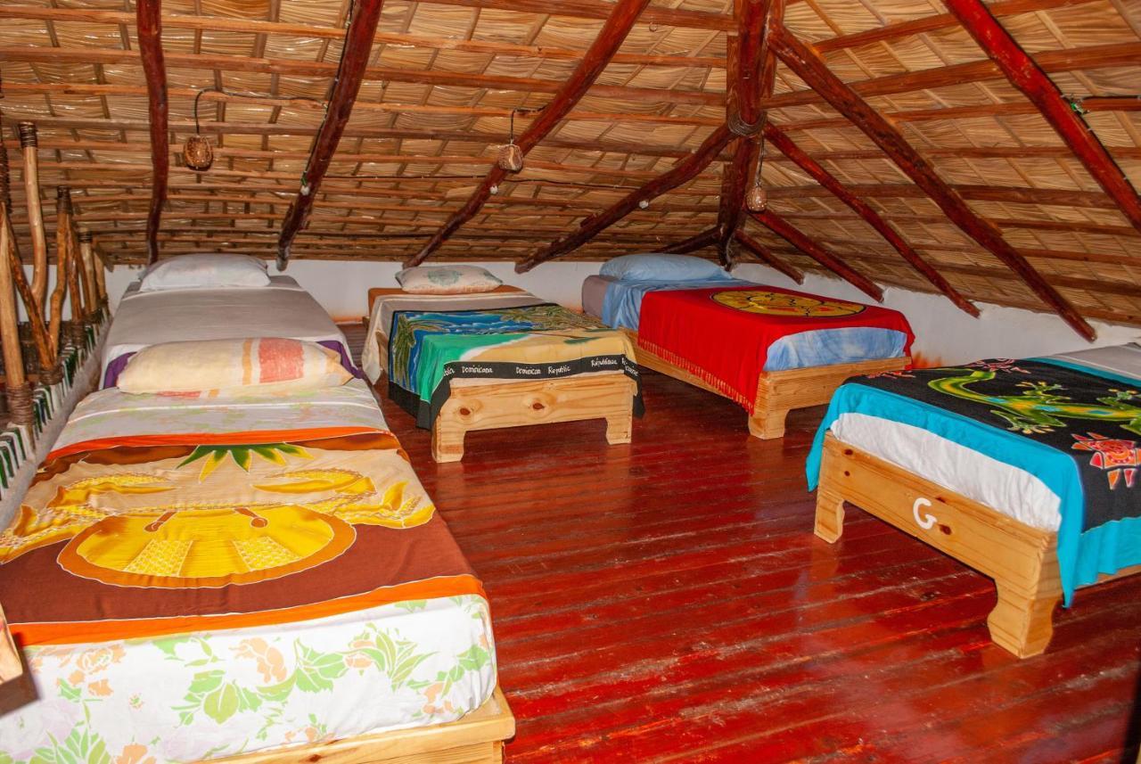 Hostel La Ballena Backpacker Las Galeras Buitenkant foto