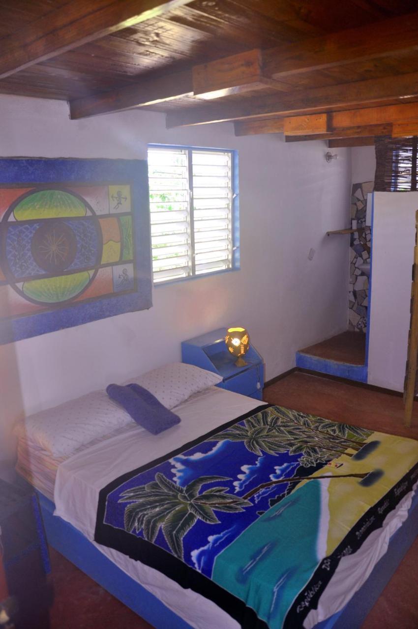 Hostel La Ballena Backpacker Las Galeras Buitenkant foto